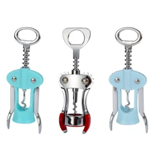 Zinc alloy multi-functional creative screw-type bottle opener