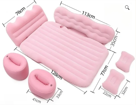 Car inflatable mattress, car folding mattress