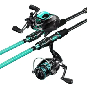 Beginner carbon fiber fishing rod for lure fishing.