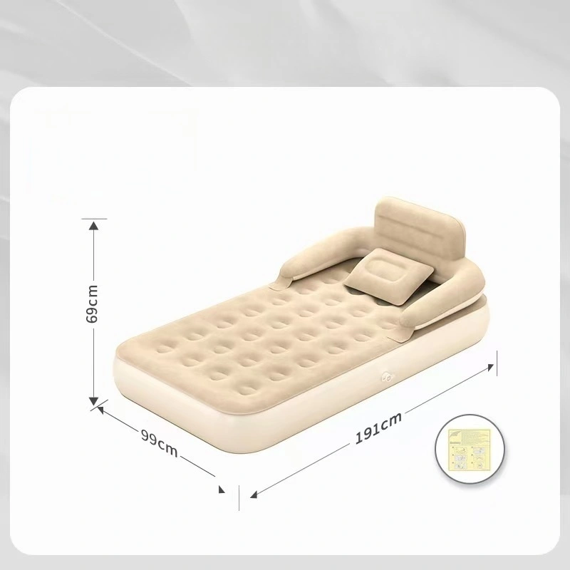 Portable air mattress for outdoor camping tents - Image 3