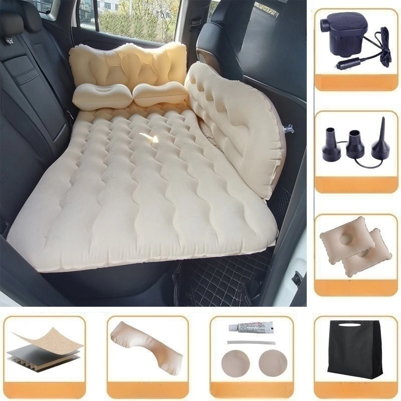 Car inflatable mattress, universal for SUV car trunks - Image 13