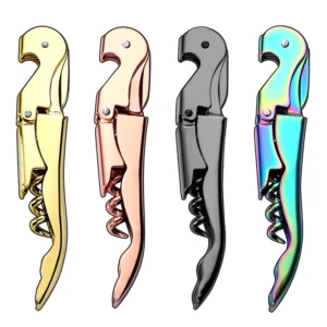 Stainless steel multi-functional bottle opener