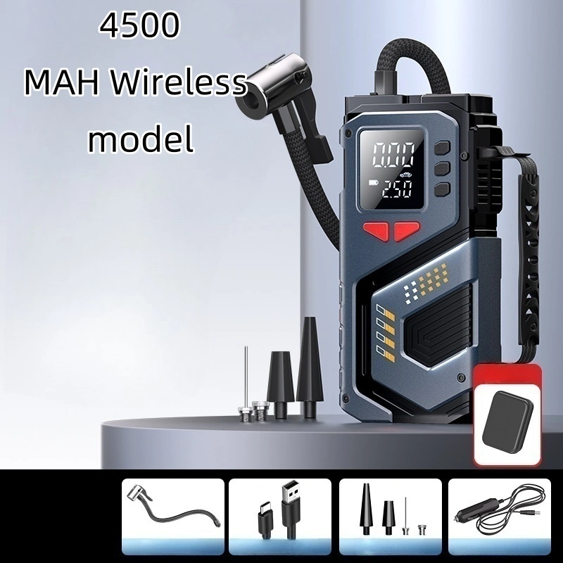 Emergency jump starter wireless vehicle air pump - Image 2