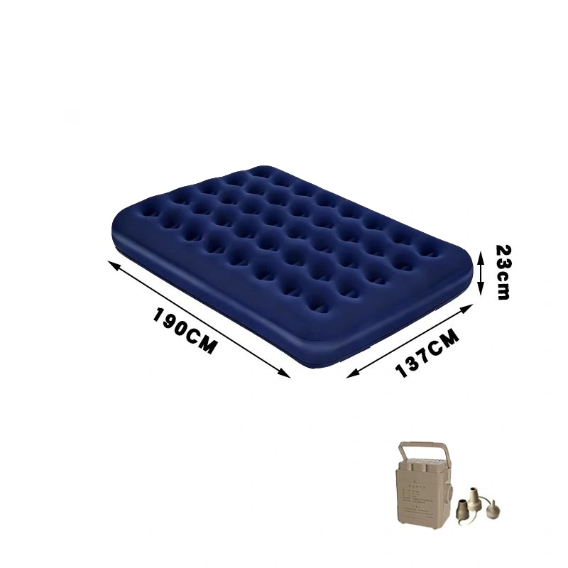 Flocked air mattress, flocked mattress, PVC - Image 27
