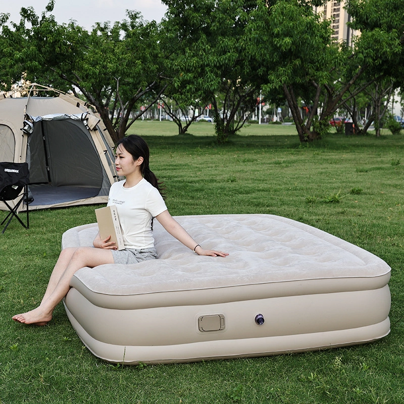 PVC air mattress for outdoor camping - Image 2