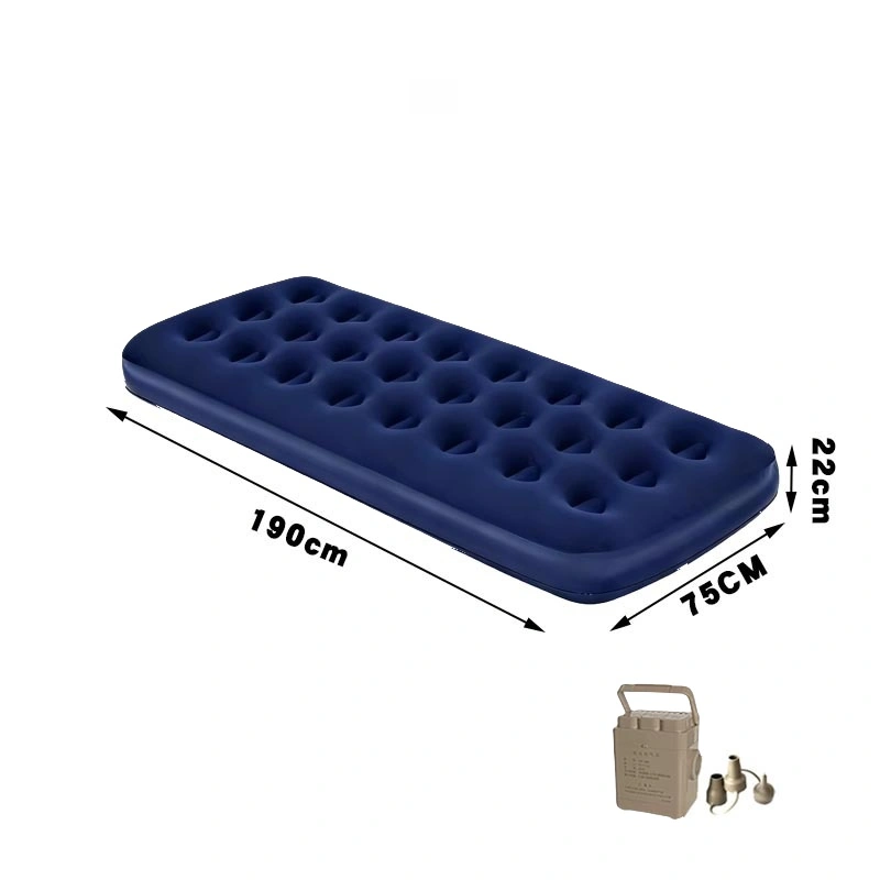 Flocked air mattress, flocked mattress, PVC - Image 19