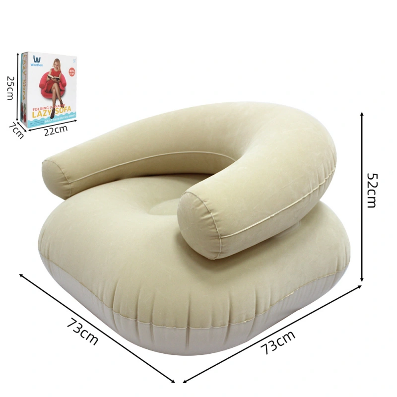 Outdoor PVC inflatable sofa with armrests - Image 2