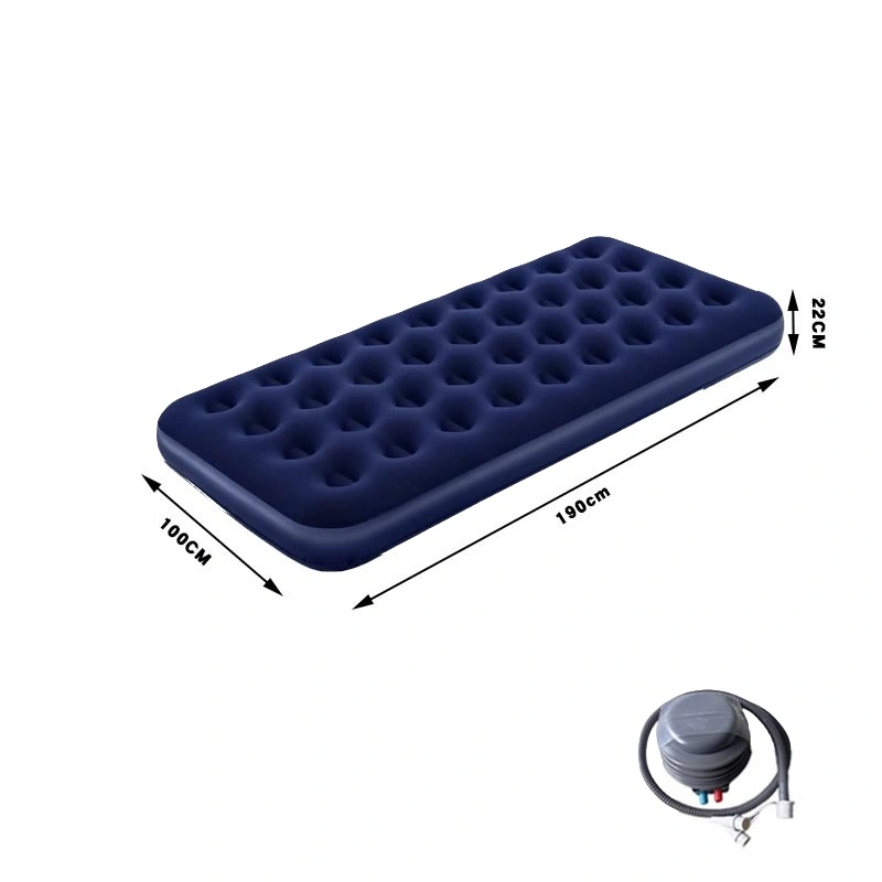 Flocked air mattress, flocked mattress, PVC - Image 20
