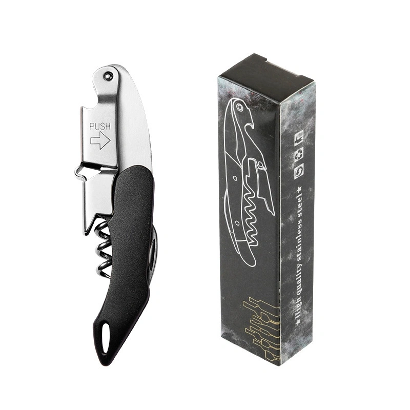 Wine bottle opener, household, stainless steel, multi-functional. - Image 4