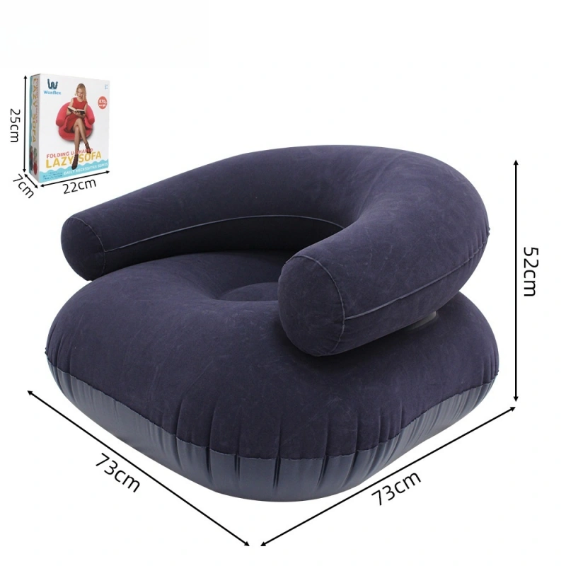 Outdoor PVC inflatable sofa with armrests - Image 3