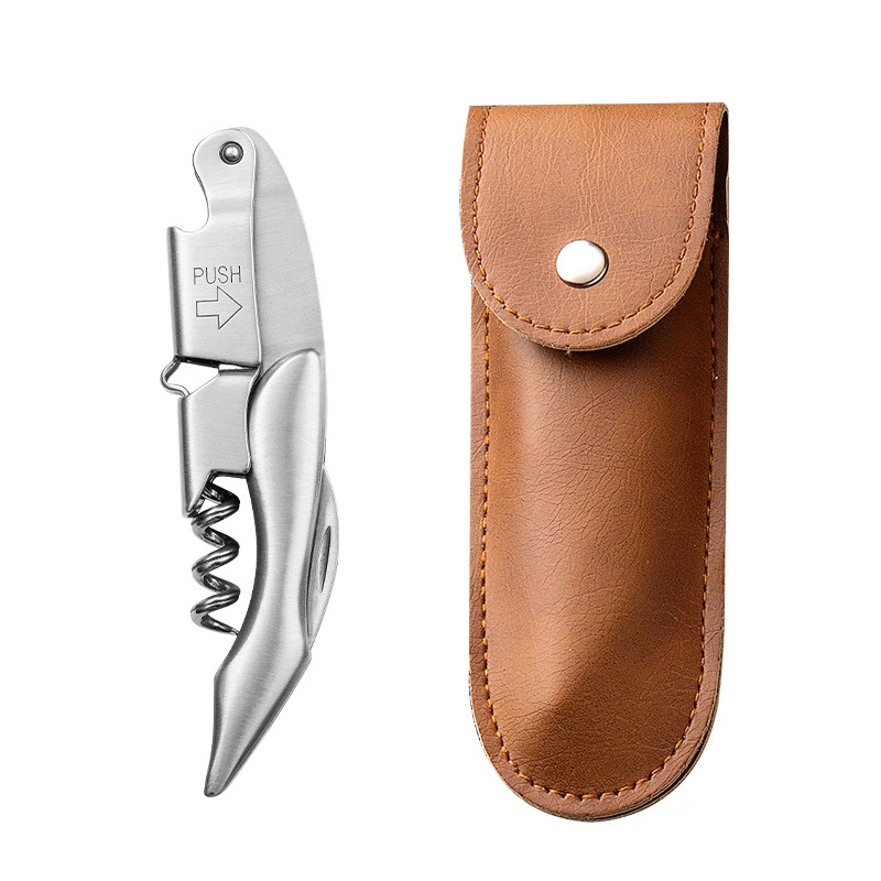 Wine bottle opener, household, stainless steel, multi-functional. - Image 16