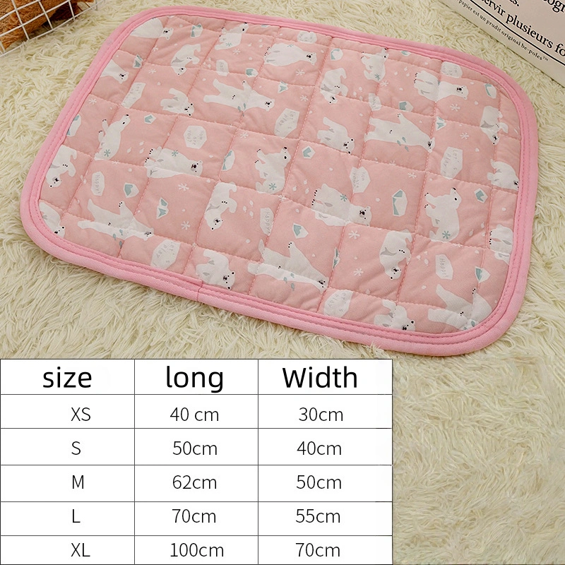 Pet Cooling Mat — Summer Ice Silk Cooling Pad - Image 6
