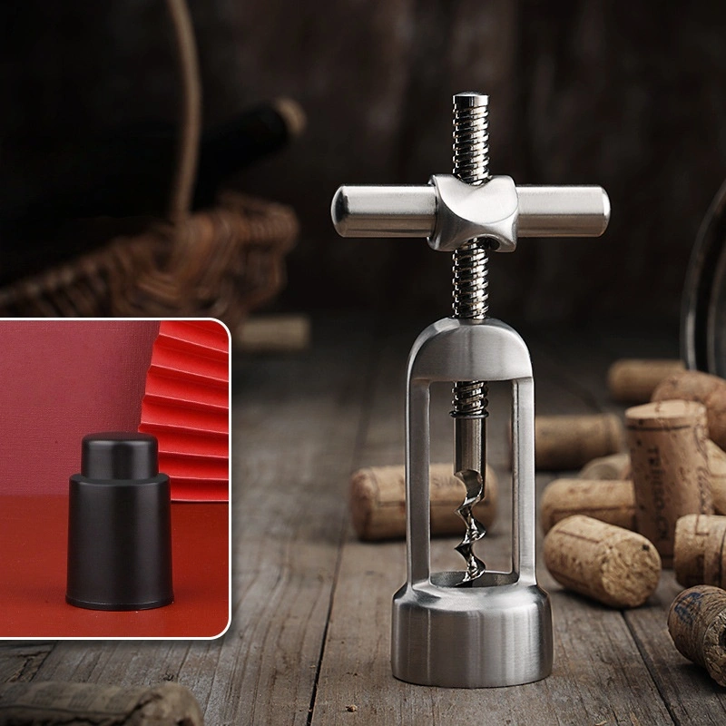 304 stainless steel wine bottle opener - Image 3