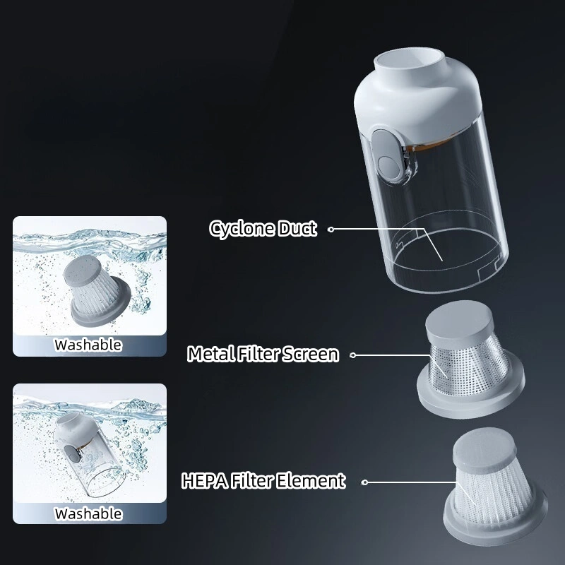 Brushless mini car vacuum cleaner - Image 3