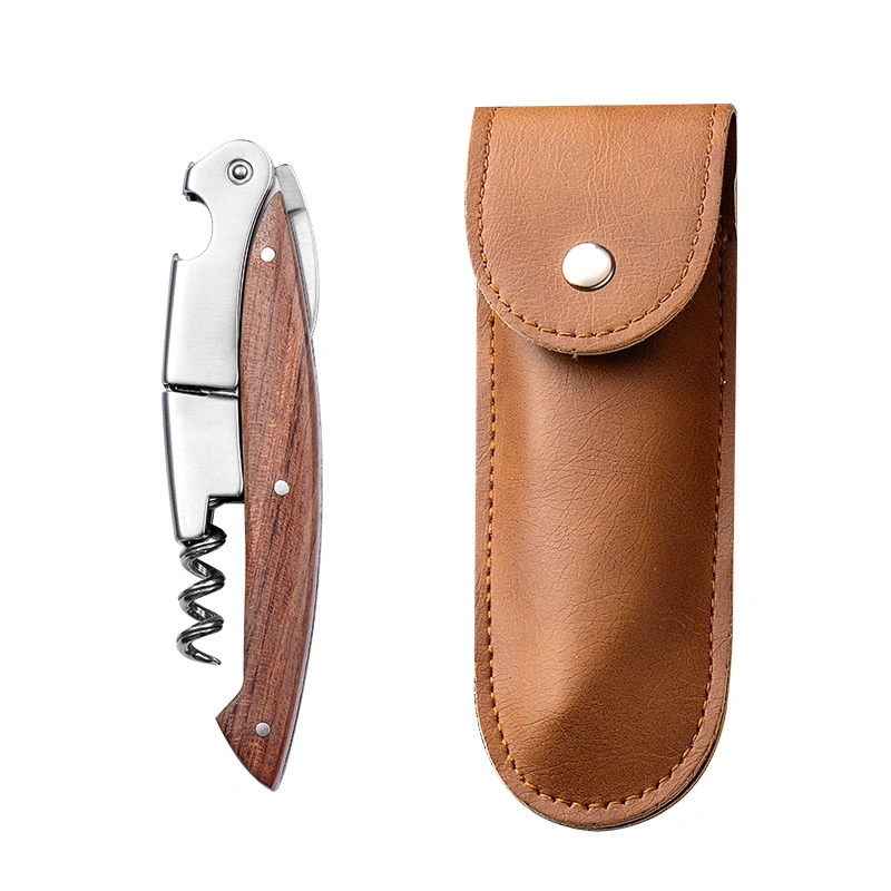 Wine bottle opener, household, stainless steel, multi-functional. - Image 18
