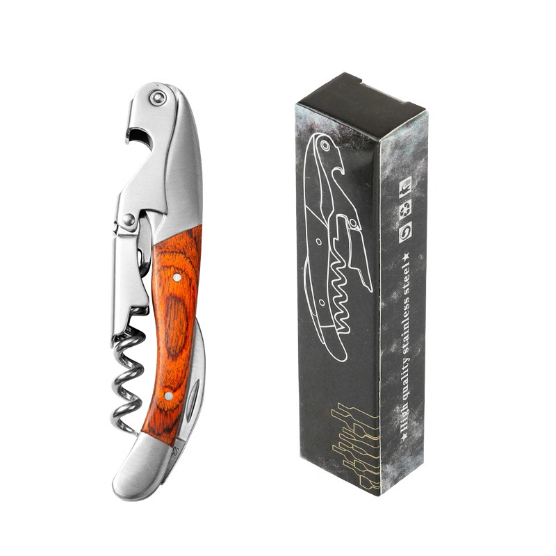 Wine bottle opener, household, stainless steel, multi-functional. - Image 6