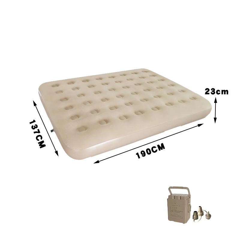 Flocked air mattress, flocked mattress, PVC - Image 11