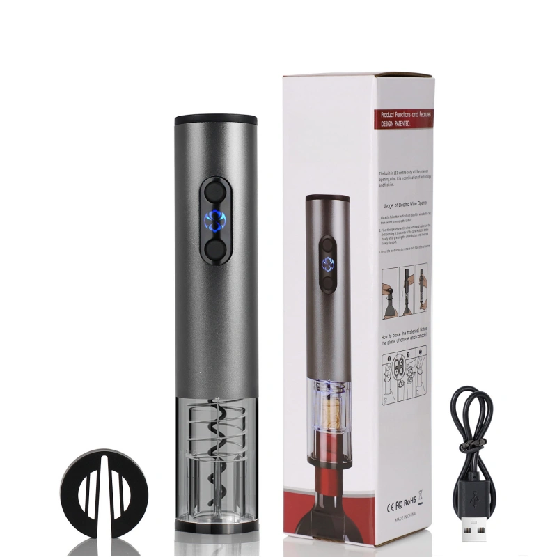 Electric wine bottle opener, automatic metal tube bottle opener - Image 6