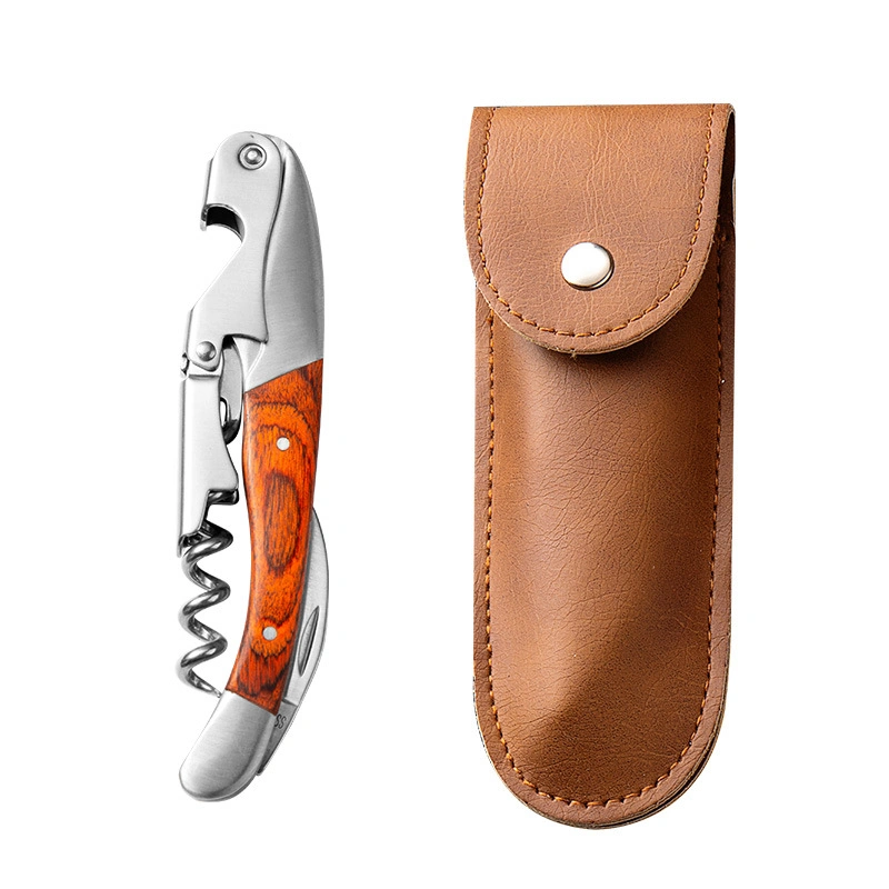 Wine bottle opener, household, stainless steel, multi-functional. - Image 17