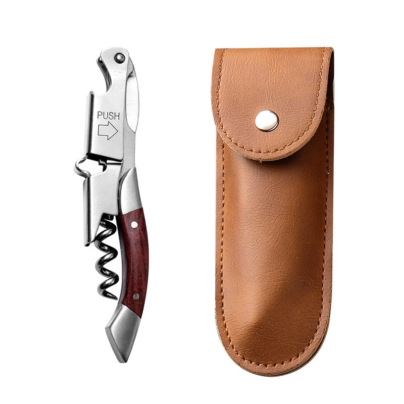 Wine bottle opener, household, stainless steel, multi-functional. - Image 12