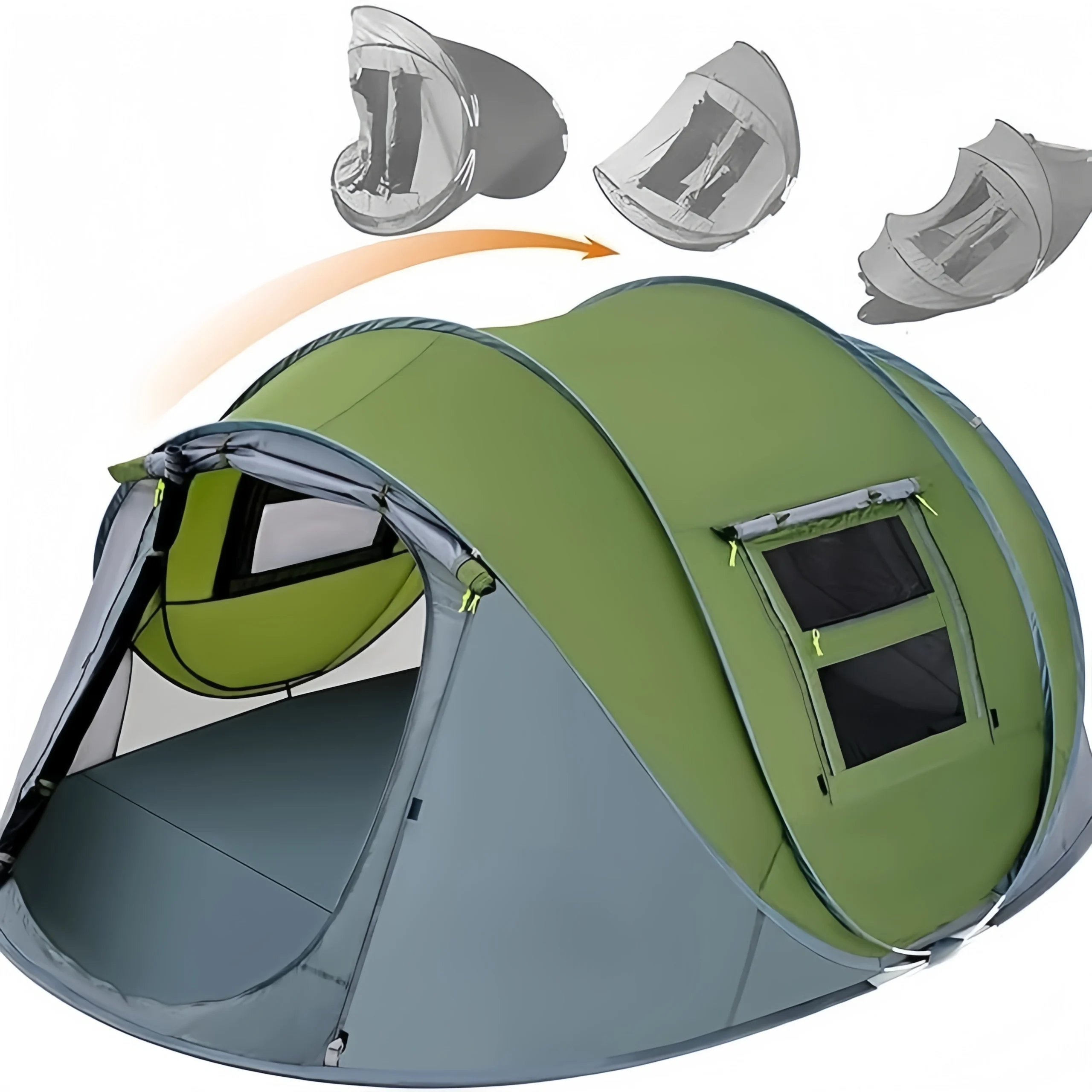 Pop-up quick-opening tent for outdoor use on grass and beaches - Image 4