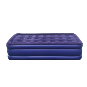 Flocked air mattress, flocked mattress, PVC