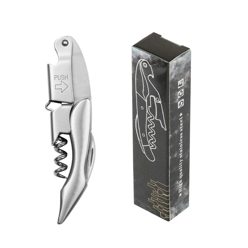 Wine bottle opener, household, stainless steel, multi-functional. - Image 10