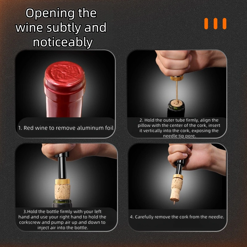Air pressure wine opener (creative bottle opener) - Image 3
