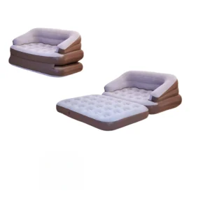 Outdoor camping double inflatable sofa