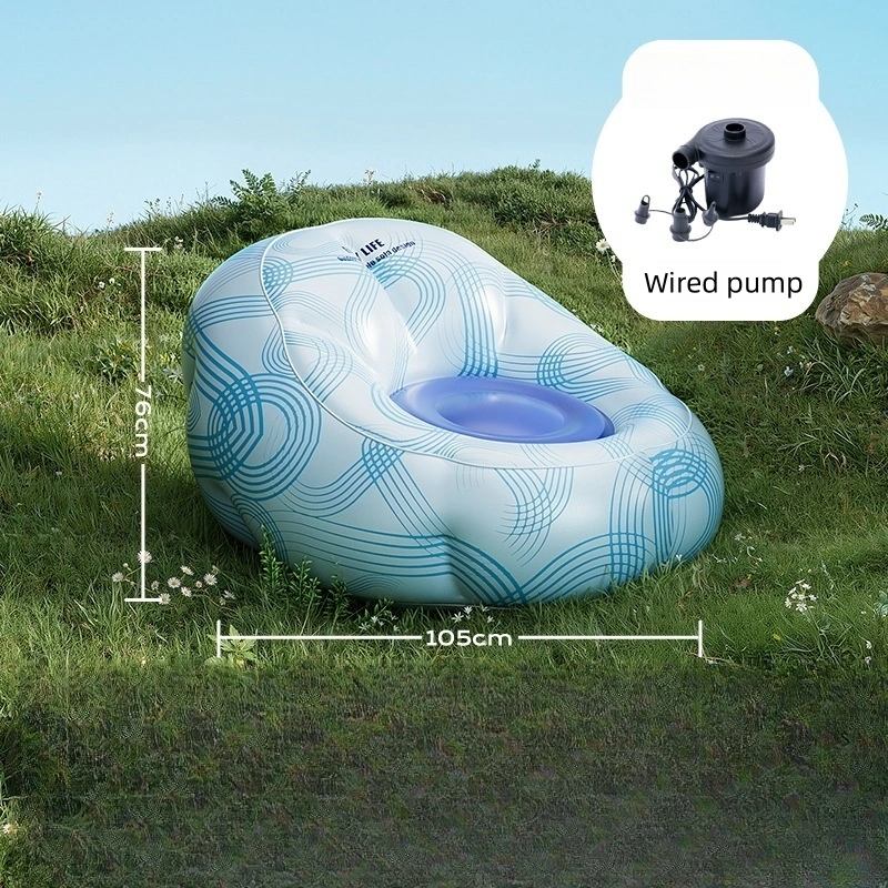 Luxury Outdoor PVC Petal Inflatable Sofa for Music Festival - Image 2