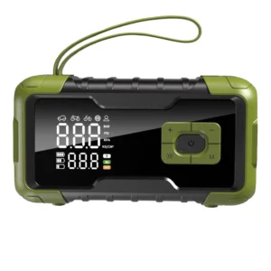 Air pump emergency starter power supply