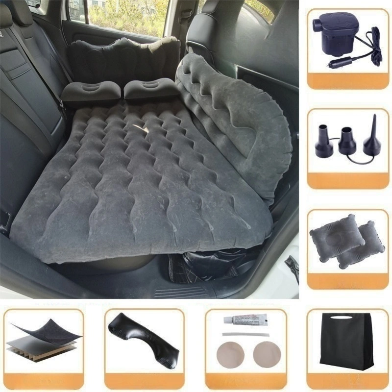 Car inflatable mattress, universal for SUV car trunks - Image 11