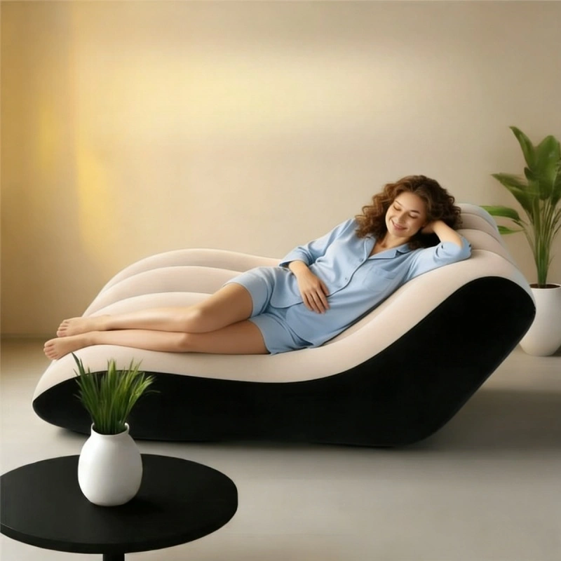 New outdoor S-shaped foldable inflatable sofa - Image 2
