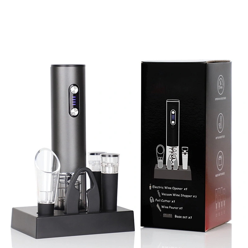 Electric wine bottle opener, automatic metal tube bottle opener - Image 4