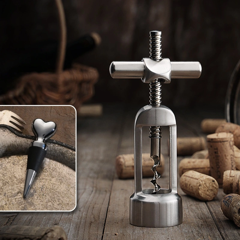 304 stainless steel wine bottle opener - Image 4