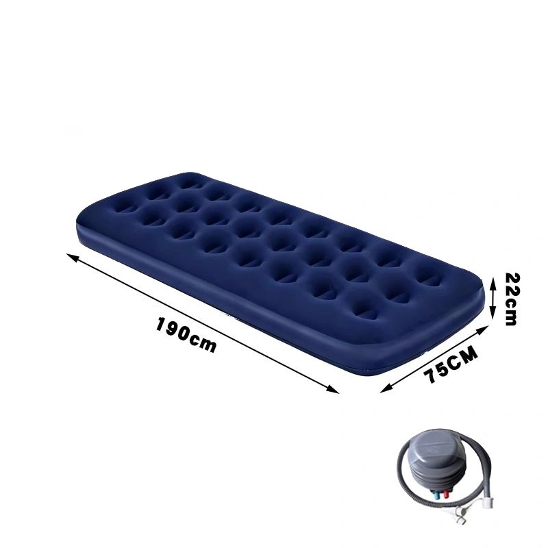 Flocked air mattress, flocked mattress, PVC - Image 15