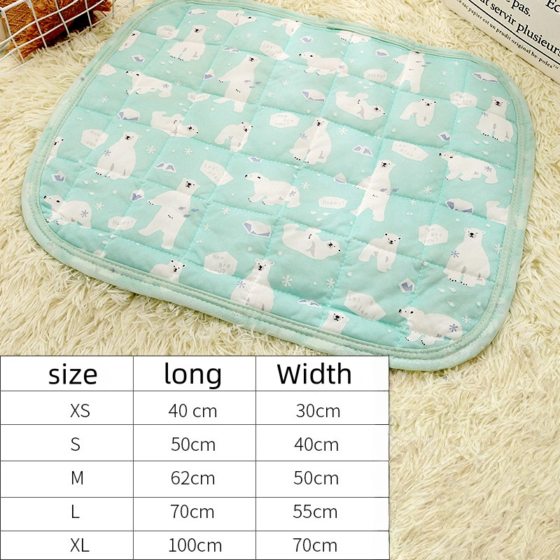 Pet Cooling Mat — Summer Ice Silk Cooling Pad - Image 7