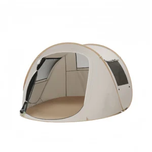 Pop-up tent outdoor portable folding camping thick silver tent