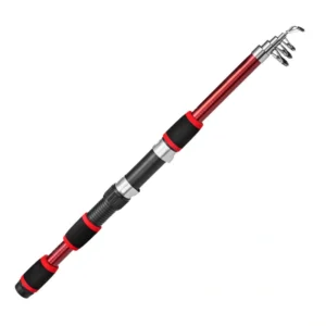 Ultra-hard fishing rod, portable design