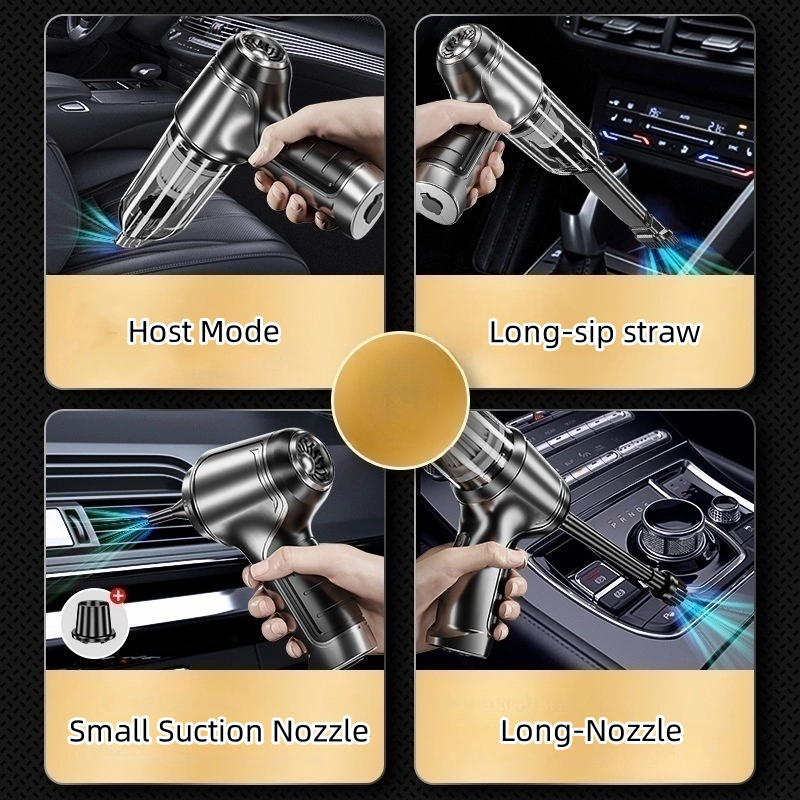 Cordless powerful car vacuum cleaner with multiple functions - Image 2