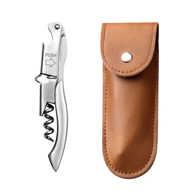 Wine bottle opener, household, stainless steel, multi-functional. - Image 15