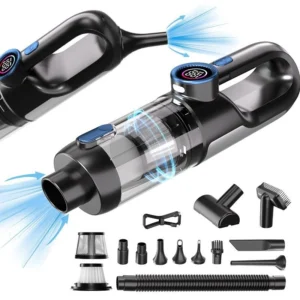 Mini car vacuum cleaner with high suction power