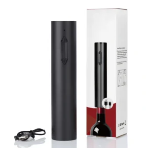 Electric wine bottle opener, automatic metal tube bottle opener
