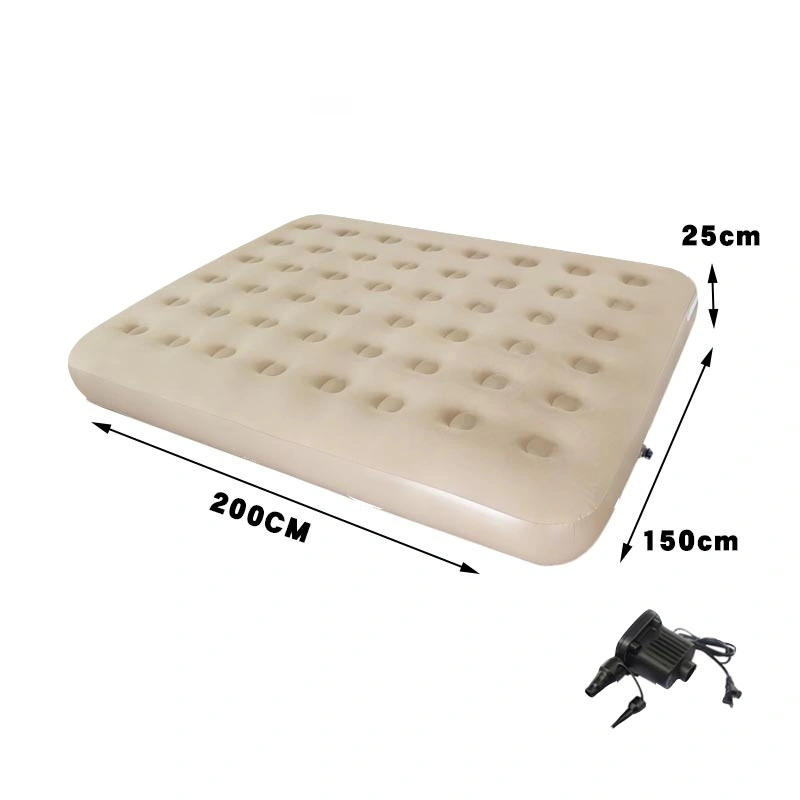Flocked air mattress, flocked mattress, PVC - Image 13
