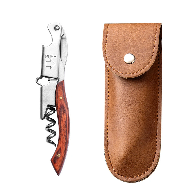 Wine bottle opener, household, stainless steel, multi-functional. - Image 11