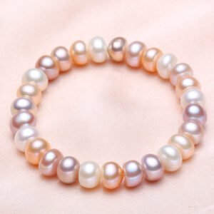 混色面包珠无饰品 Pearl Bracelet