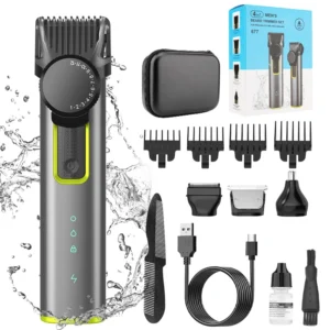 Electric hair clipper set multi-functional
